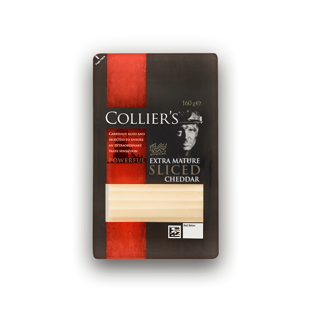 Colliers Cheese Collier's Sliced